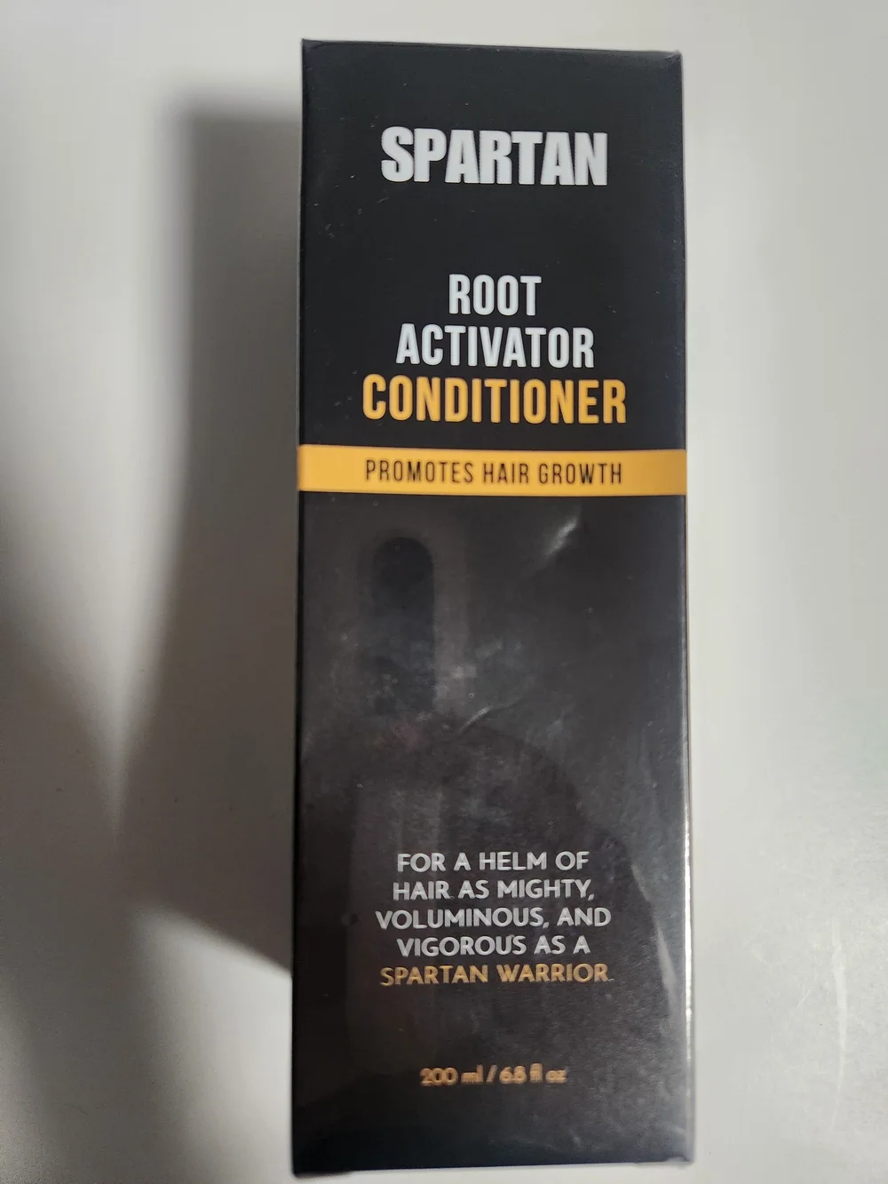 Spartan Root Activator Shampoo, Conditoner And Spray – Black & Yellow